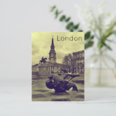 Trafalgar Square Postcard Postkarte (Stehend Vorderseite)