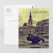 Trafalgar Square Postcard Postkarte (Vorne/Hinten)