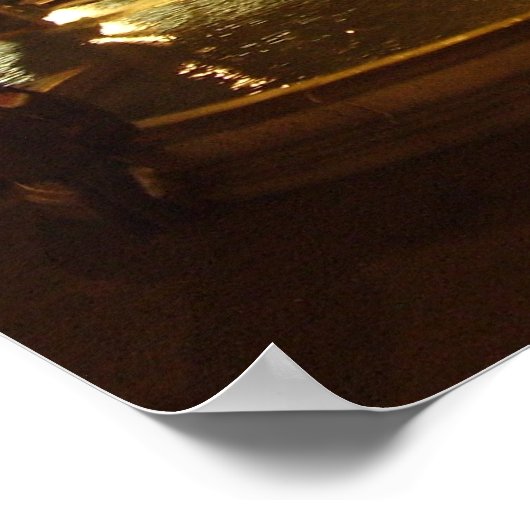 Trafalgar Square Poster (Ecke)