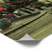 Trafalgar Square Poster (Ecke)