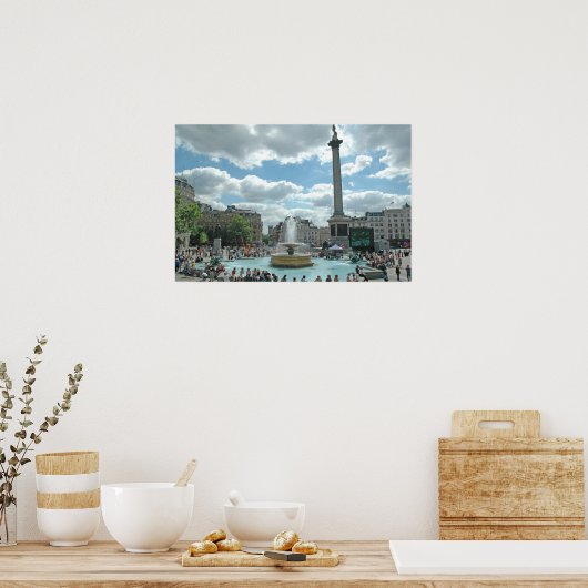 Trafalgar Square Poster (Küche)