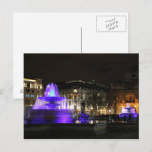 Trafalgar Square Postkarte (Vorne/Hinten)