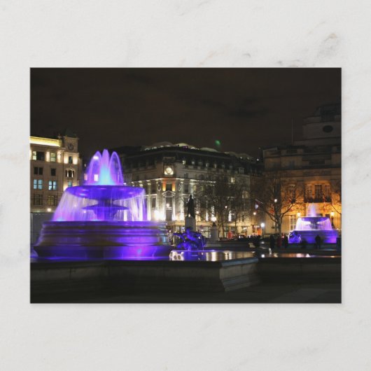 Trafalgar Square Postkarte (Vorderseite)