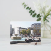 Trafalgar Square Postkarte (Stehend Vorderseite)