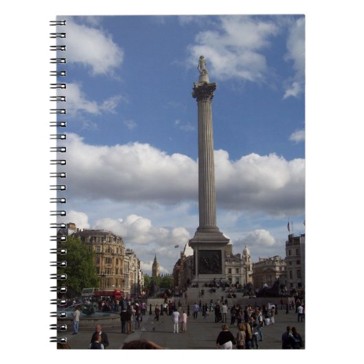 Trafalgar Square Spiralblock Notizblock (Vorderseite)