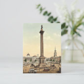 Trafalgar Square und National Gallery, London, Eng Postkarte (Stehend Vorderseite)