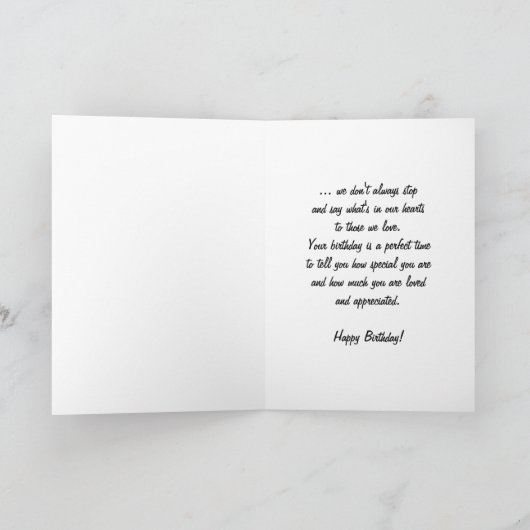 Traffic Jam - Birthday for Dad Karte (Innenseite)