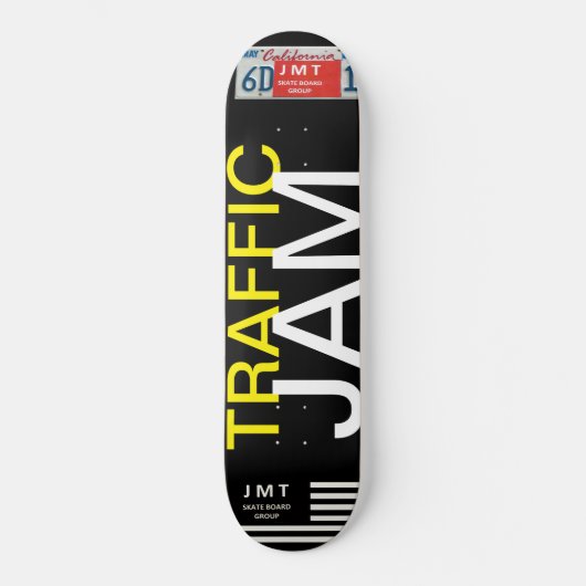 TRAFFIC JAM SKATEBOARDS / JMT USA (Vorderseite)