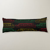 Traffic Light Barges Canal Boats Seitenschläferkissen (Rückseite)