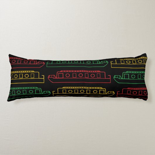 Traffic Light Barges Canal Boats Seitenschläferkissen (Vorderseite)