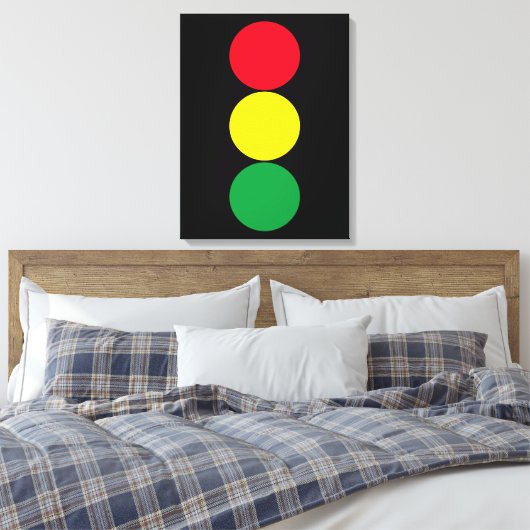 Traffic Light Leinwanddruck (Insitu (Schlafzimmer))