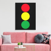 Traffic Light Leinwanddruck (Insitu (Wohnzimmer))
