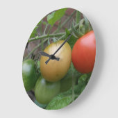 Traffic Light Tomatoes Wall Clock Große Wanduhr (Winkel)