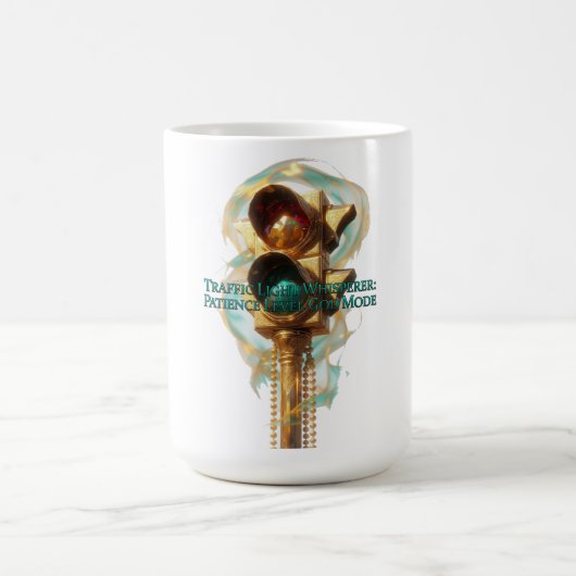 Traffic Light Whisperer T Shirt Kaffeetasse (Mittel)