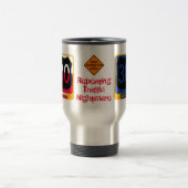 Traffic Nightmare Hwy 380, Celina, TX, Travel Mug Reisebecher (Mittel)