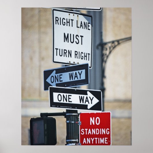 Traffic Signs Poster (Vorne)