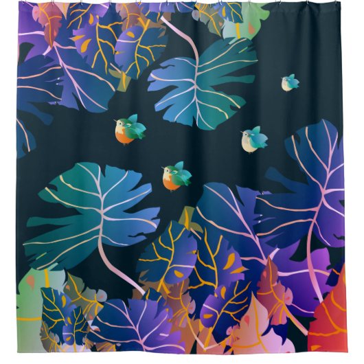 ...Trafoglie Duschvorhang (Vorderseite)