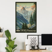 Trafoi Passo dello Stelvio Poster (Heimbüro)