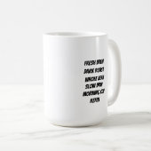 Trag den Coffee Vintage Adventure Becher Kaffeetasse (VorderseiteRechts)