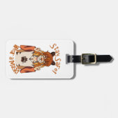 Trag eine Maske! Gepäckanhänger (Vorderseite horizontal)