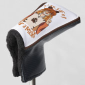 Trag eine Maske! Golf Headcover (3/4 Vorderseite)