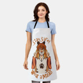 Trag eine Maske! Schürze (Getragen)