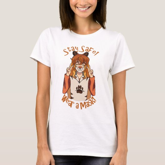 Trag eine Maske! T-Shirt (Vorderseite)