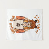 Trag eine Maske! Wandteppich (Vorderseite (Horizontal))