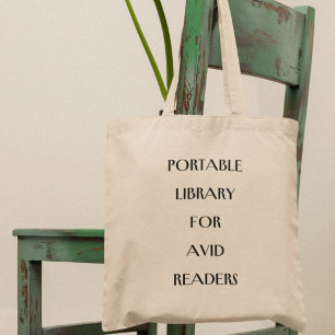 Tragbare Bibliotheksbuchliebhaber Bibliothekar Ges Tragetasche