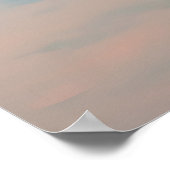 Tragbare Bowlerhüte Traumlandschaftskunst Poster (Ecke)