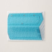 Tragbare chemische Toilette Puzzle (Horizontal)