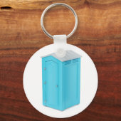 Tragbare chemische Toilette Schlüsselanhänger (Vorderseite)