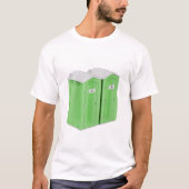 Tragbare chemische Toiletten T-Shirt (Vorderseite)