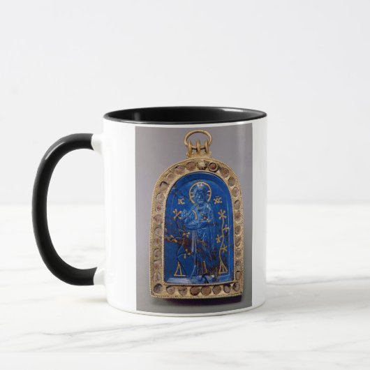 Tragbare Ikone, vermutlich mittelalterlich Tasse (Links)