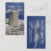 Tragbare kinderleichte ~ Geschäfts-Karte Visitenkarte (Vorne/Hinten)