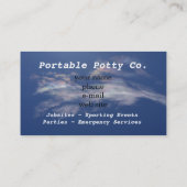 Tragbare kinderleichte ~ Geschäfts-Karte Visitenkarte (Rückseite)