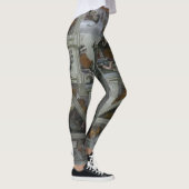 Tragbare Kunst! Sistine Kapellen-Decke Leggings (Rechts)
