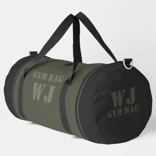 Tragbare Militrgrüne Sporttasche mit individuellem Duffle Bag (Linke Ecke)