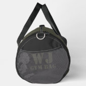 Tragbare Militrgrüne Sporttasche mit individuellem Duffle Bag (Rechts)