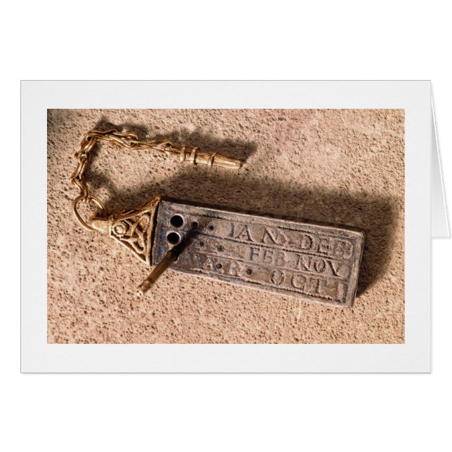 Tragbare Sonnenuhr, Silber und Gold, 10. Jahrhunde (Vorderseite (Horizontal))