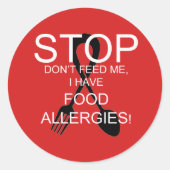 Tragbare wachsame Aufkleber (Vorderseite)