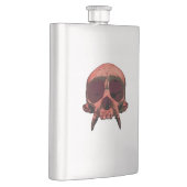 Tragbarer Rotschädel Flachmann (Rechts)