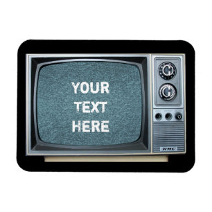 Tragbares Fernsehgerät mit Rauschen Magnet