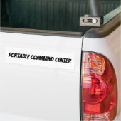 tragbares Kommandozentrum Autoaufkleber (Auf Lkw)