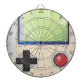 Tragbares Spielsystem Dartscheibe (vorne)