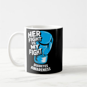 Trage Blau Diabetiker Typ 1 Welt-Diabetes T1d Kaffeetasse