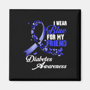 Trage Blau für meinen Freund T1d Diabetes-Bewussts Magnet