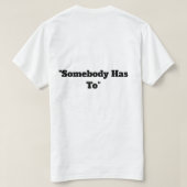 Trage das Team T-Shirt (Design Rückseite)