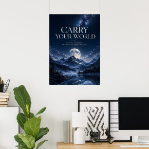 Trage Deine Welt Poster