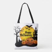 Trage den Geist von Halloween Tasche (Rückseite)